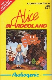 Alice in Videoland (Audiogenic / cassette) Box Art