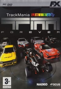 TrackMania United Forever - FX Box Art