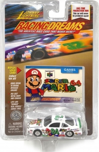 Johnny Lightning Racing Dreams - Super Mario 64 Box Art