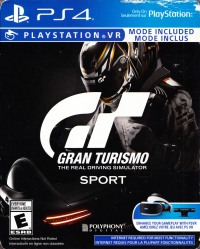 Gran Turismo Sport (steelbook) [CA] Box Art