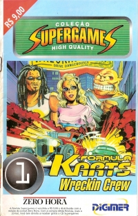 Formula Karts Wreckin Crew - Coleção SuperGames High Quality Box Art
