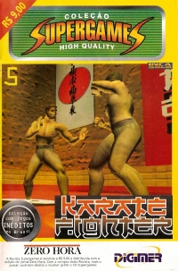 Karate Fighter - Coleção SuperGames High Quality Box Art
