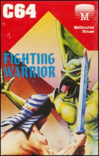 Fighting Warrior (cassette) Box Art