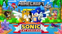 Minecraft - Sonic The Hedgehog DLC Box Art