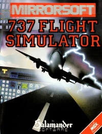 737 Flight Simulator Box Art