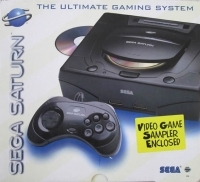 Sega Saturn (Video Game Sampler Enclosed / MK-80008 / 671-7824A) Box Art