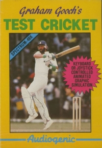 Graham Gooch's Test Cricket Box Art