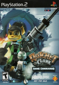 Ratchet & Clank: Going Commando Demo Disc Box Art