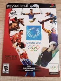 Athens 2004 Demo Disc Box Art
