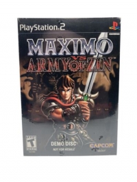 Maximo vs Army of Zin Demo Disc Box Art