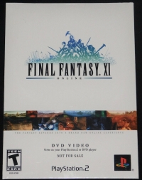 Final Fantasy XI Online DVD Video (DVD) Box Art