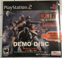 Hunter the Reckoning: Wayward Demo Disc Box Art