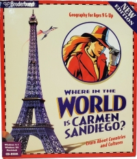 Where in the U.S.A. Is Carmen Sandiego? (1-57382-072-5) Box Art