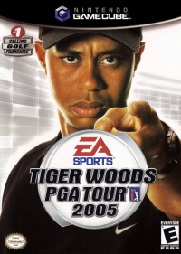 Tiger Woods PGA Tour 2005 Box Art