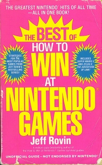 Best of How to Win at Nintendo Games, The Box Art