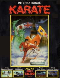 International Karate (cassette) Box Art