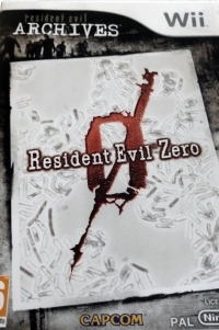 Resident Evil Archives: Resident Evil Zero (RVL-RBHP-EXP) Box Art