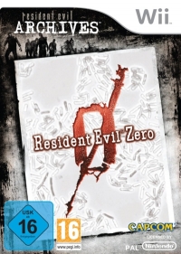 Resident Evil Archives: Resident Evil Zero (RVL-RBHP-NOE) Box Art