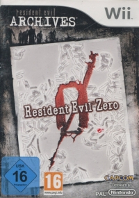 Resident Evil Archives: Resident Evil Zero (RVL-RBHP-GER) Box Art