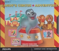Sandy's Circus Adventure (Jewel Case) Box Art