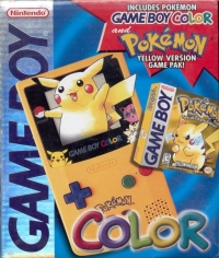 Nintendo Game Boy Color - Pokémon Yellow [NA] Box Art