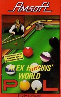 Alex Higgins' World Pool Box Art