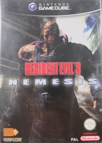 Resident Evil 3: Nemesis (DOL-GLEP-FRA / SELL) Box Art
