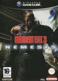 Resident Evil 3: Nemesis (DOL-GLEP-FRA / PEGI) Box Art