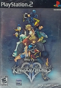 Kingdom Hearts II (silver foil cover) Box Art
