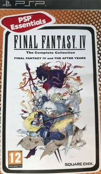 Final Fantasy IV: The Complete Collection - PSP Essentials [TR] Box Art