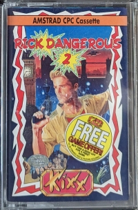 Rick Dangerous 2 - Kixx Box Art