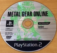 Metal Gear Online Box Art