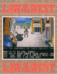 Law of the West Box Art