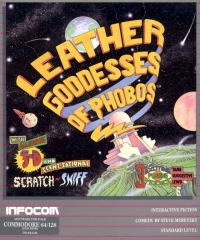 Leather Goddesses of Phobos (Scratch N Sniff) Box Art