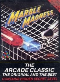 Marble Madness (cassette) Box Art