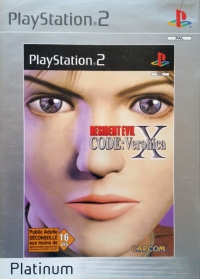 Resident Evil Code: Veronica X - Platinum (SELL rating) Box Art