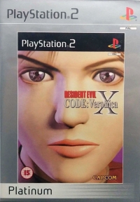 Resident Evil Code: Veronica X - Platinum [IT] Box Art