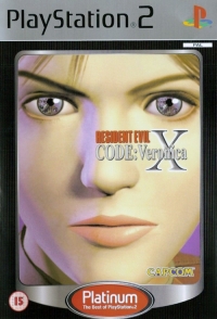 Resident Evil Code: Veronica X - Platinum (0980347) Box Art