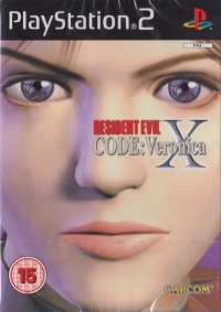 Resident Evil Code: Veronica X [UK] Box Art