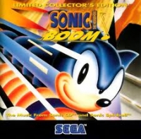 Sonic The Hedgehog Boom Box Art