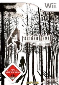 Resident Evil 4: Wii Edition (RVL-RB4X-NOE / IS85012-03USK) Box Art