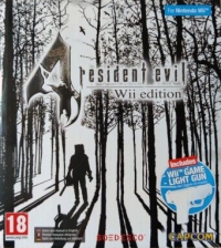 Resident Evil 4: Wii Edition (Light Gun) [IT] Box Art