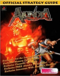 Official Alundra Strategy Guide Box Art