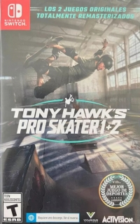 Tony Hawk's Pro Skater 1 + 2 [MX] Box Art