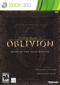 Elder Scrolls IV, The: Oblivion: Game of the Year Edition (Printed in USA) Box Art
