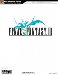 Final Fantasy III Official Strategy Guide Box Art