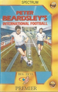 Peter Beardsley's International Football (Bug Byte Premier) Box Art