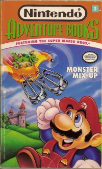 Nintendo Adventure Books featuring the Super Mario Bros. 3: Monster Mix-Up Box Art