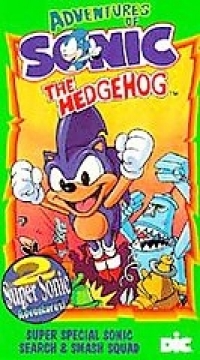 Adventures of Sonic the Hedgehog: Super Special Sonic Search & Smash Squad (VHS) [NA] Box Art