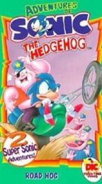 Adventures of Sonic the Hedgehog: Road Hog (VHS) [NA] Box Art